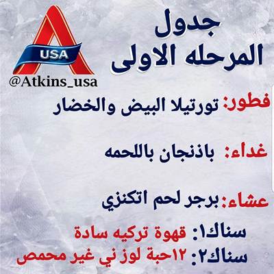 جدول اتكنز