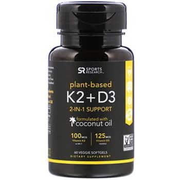 مكملات غذائية K2 + D3