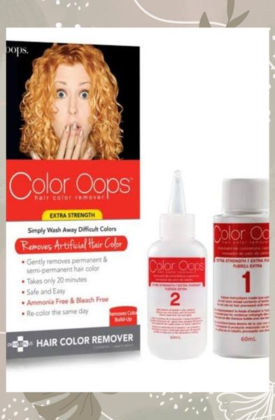 مزيل صبغة الشعر Color Oops Extra Conditioning0A