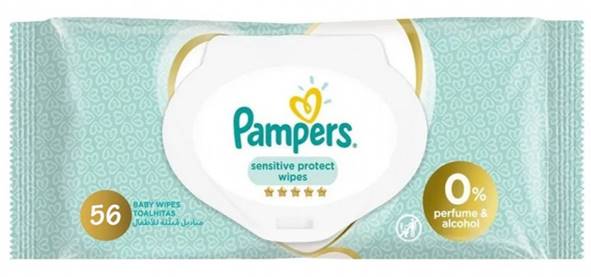 مناديل مبلله Pampers للاطفال