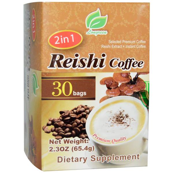 لونغرين قهوة فطر ريشي Longgreen Reishi Mushroom Coffee