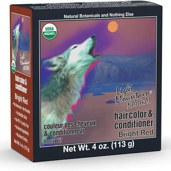 لايت ماونتن, ملون طبيعى للشعر ومنعم Light Mountain, a natural hair color and softener